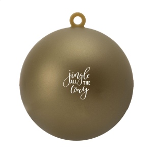 Boule de Noël en plastique recyclé