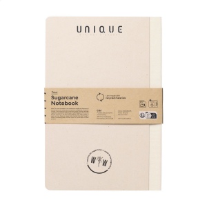 Carnet exclusif au format A5, fabriqué à partir de déchets recyclés de l'usine de canne à sucre 10