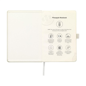 Carnet A5 à couverture rigide en simili cuir ananas 11