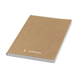 Carnet au format A5 recyclé avec couverture en kraft lavable 11
