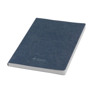 Carnet au format A5 recyclé avec couverture en kraft lavable 12