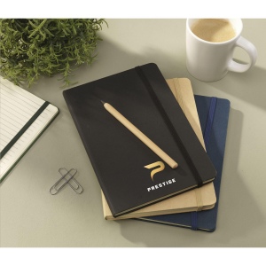 Carnet A5 avec une couverture en carton certifié FSC Mix 26