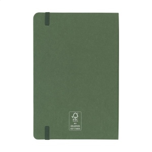 Carnet A5 avec une couverture en carton certifié FSC Mix 9
