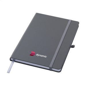 Carnet A5 avec couverture rigide en PU recyclé et environ 96 feuilles/192 pages de papier blanc ligné certifié GRS (70 g/m²) 16