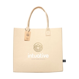 Sac à provisions robuste en feutre RPET 7
