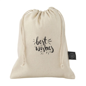 Sac cadeau en coton recyclé (150 g/m²) 2