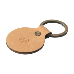 Porte-clés fabriqué à partir de déchets de cuir italien recyclés et de liants naturels 5