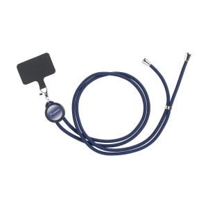 Cordelière téléphonique régable avec cordon rond fabriqué en 100% polyester GRS RPET 8