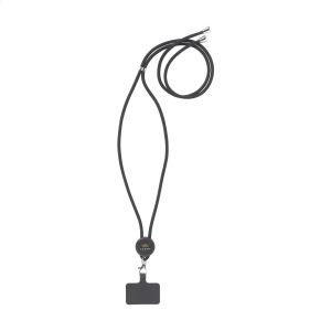 Cordelière téléphonique régable avec cordon rond fabriqué en 100% polyester GRS RPET 5