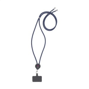 Cordelière téléphonique régable avec cordon rond fabriqué en 100% polyester GRS RPET 4