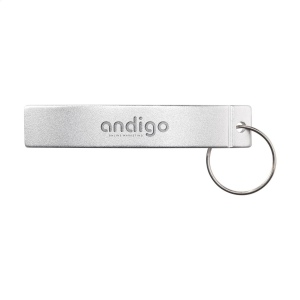 Porte-clés avec décapsuleur léger en aluminium 100% recyclé 7