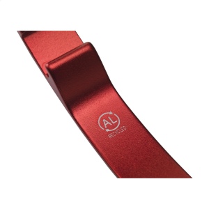 Porte-clés avec décapsuleur léger en aluminium 100% recyclé 20