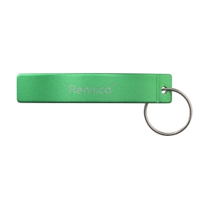 Porte-clés avec décapsuleur léger en aluminium 100% recyclé 9