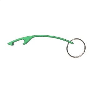 Porte-clés avec décapsuleur léger en aluminium 100% recyclé 14