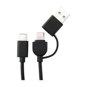 Chargeur rapide pliable 3-en-1 en PU recyclé 3