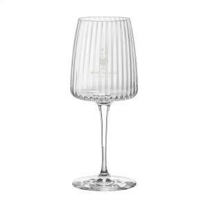 Verre à vin en verre clair