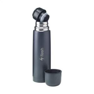 Bouteille thermo à double paroi en acier inoxydable recyclé et isolé sous vide 5