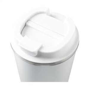 Mug isotherme anti-fuite à double paroi en acier inoxydable recyclé 17