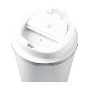 Mug isotherme anti-fuite à double paroi en acier inoxydable recyclé 23