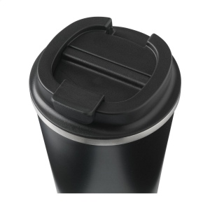 Mug isotherme anti-fuite à double paroi en acier inoxydable recyclé 16