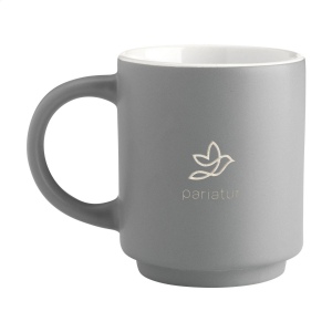 Mug de distributeur automatique empilable et peu encombrant en céramique de haute qualité et 5% de céramique recyclée 6