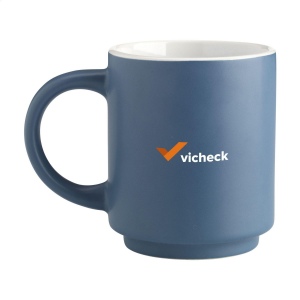 Mug de distributeur automatique empilable et peu encombrant en céramique de haute qualité et 5% de céramique recyclée 7