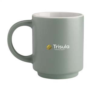 Mug de distributeur automatique empilable et peu encombrant en céramique de haute qualité et 5% de céramique recyclée 8