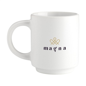 Mug de distributeur automatique empilable et peu encombrant en céramique de haute qualité et 5% de céramique recyclée 9