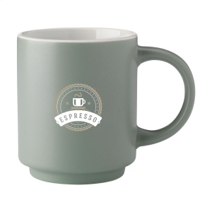 Mug de distributeur automatique empilable et peu encombrant en céramique de haute qualité et 5% de céramique recyclée 4