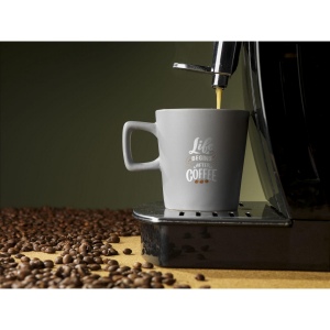 Mug moderne en céramique de haute qualité et 5% de céramique recyclée. Pourvu d'une couche supérieure mate. 16