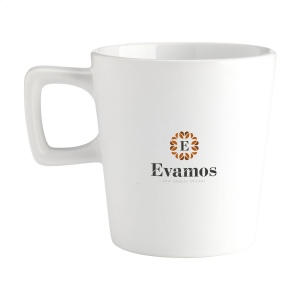 Mug moderne en céramique de haute qualité et 5% de céramique recyclée. Pourvu d'une couche supérieure mate. 9
