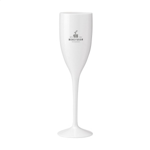 Verre à champagne de luxe réutilisable en polycarbonate