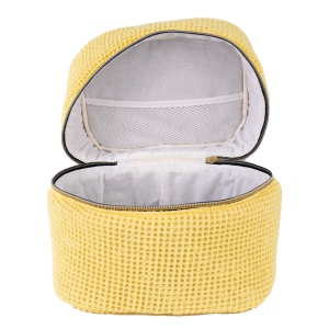 Nécessaire en coton nid d'abeille 8