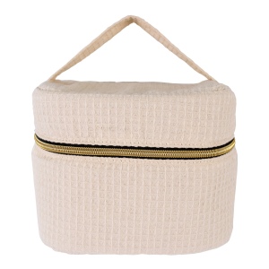 Nécessaire en coton nid d'abeille 10