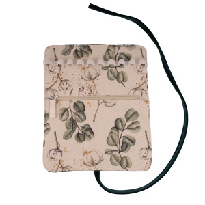 Pochette en velours et coton bio