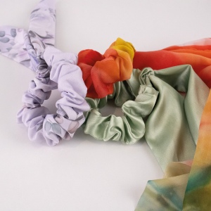 Chouchou avec foulard 8