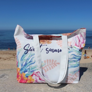 Sac avec soufflet de fond en Seaqual 10