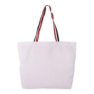 Sac soufflet de fond avec anses tricolores 2