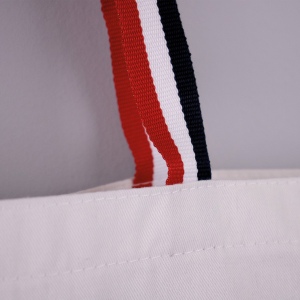 Sac soufflet de fond avec anses tricolores 3
