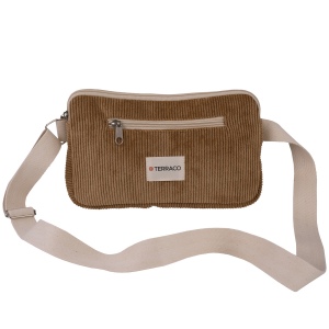 Banane rectangulaire en velours côtelé 4