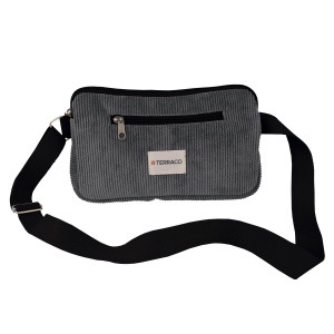 Banane rectangulaire en velours côtelé 11