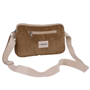Banane rectangulaire en velours côtelé 3