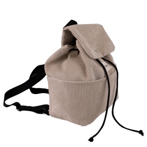 Sac à dos en velours côtelé 10