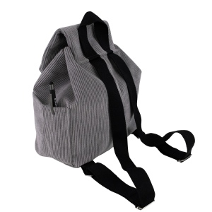 Sac à dos en velours côtelé 13
