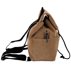 Sac à dos en velours côtelé 4