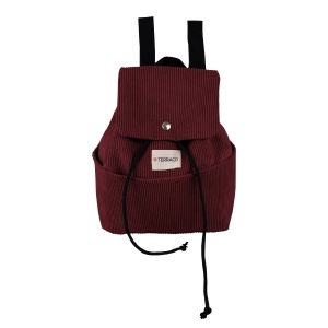 Sac à dos en velours côtelé 20