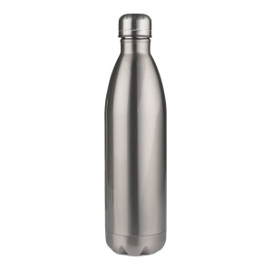Bouteille isotherme SCREW blanche fond Argent - 500ml 3
