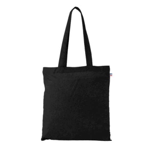 Sac coton ALFRED 250 BIO noir - France