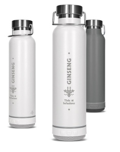 BOUTEILLE GOURDE ISOTHERME AVEC HAUT-PARLEUR 3