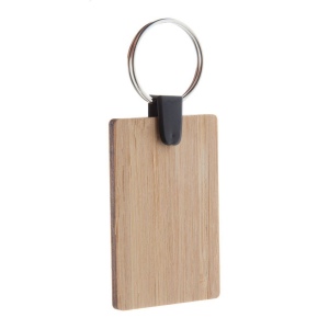 Bambry porte-clés en bambou rond 5